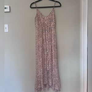 Sage The Label Cheetah Print Maxi Dress